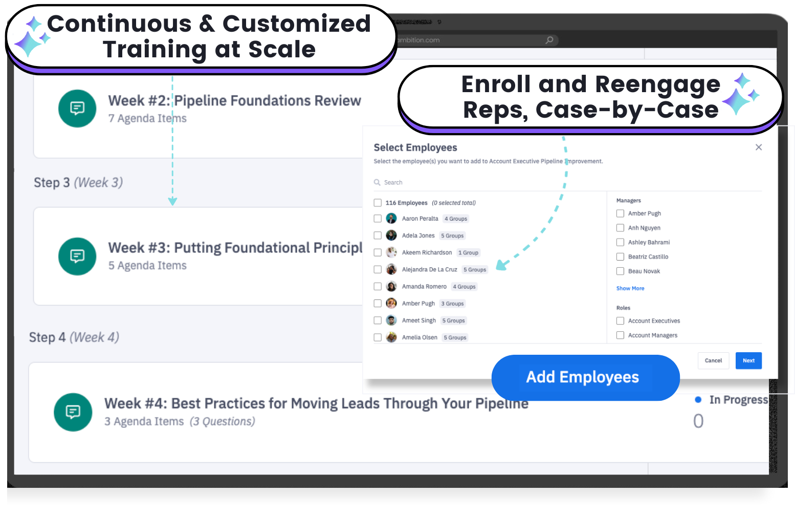 Build Customizable Coaching Cadences