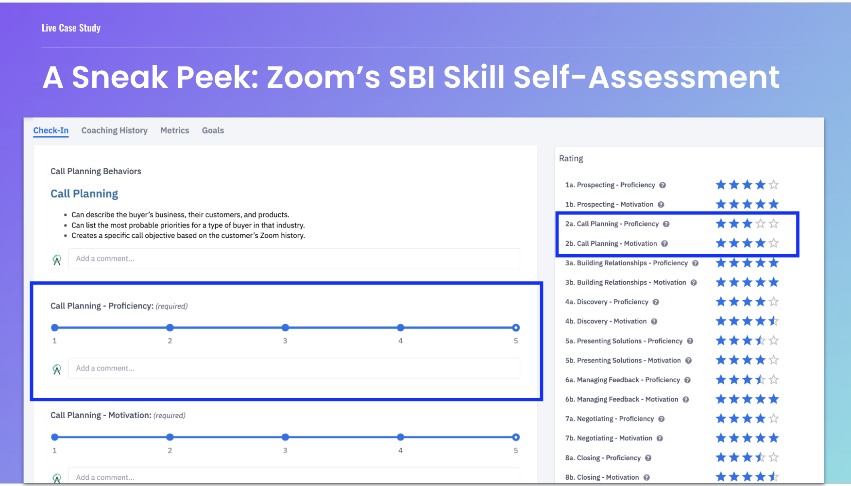 Zoom's Ambition 1:1 check-in